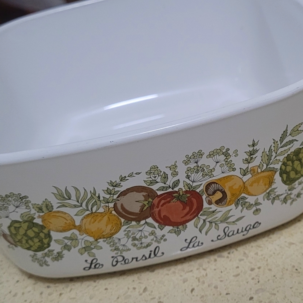 Vintage Corning Ware Le Persil La Sauge